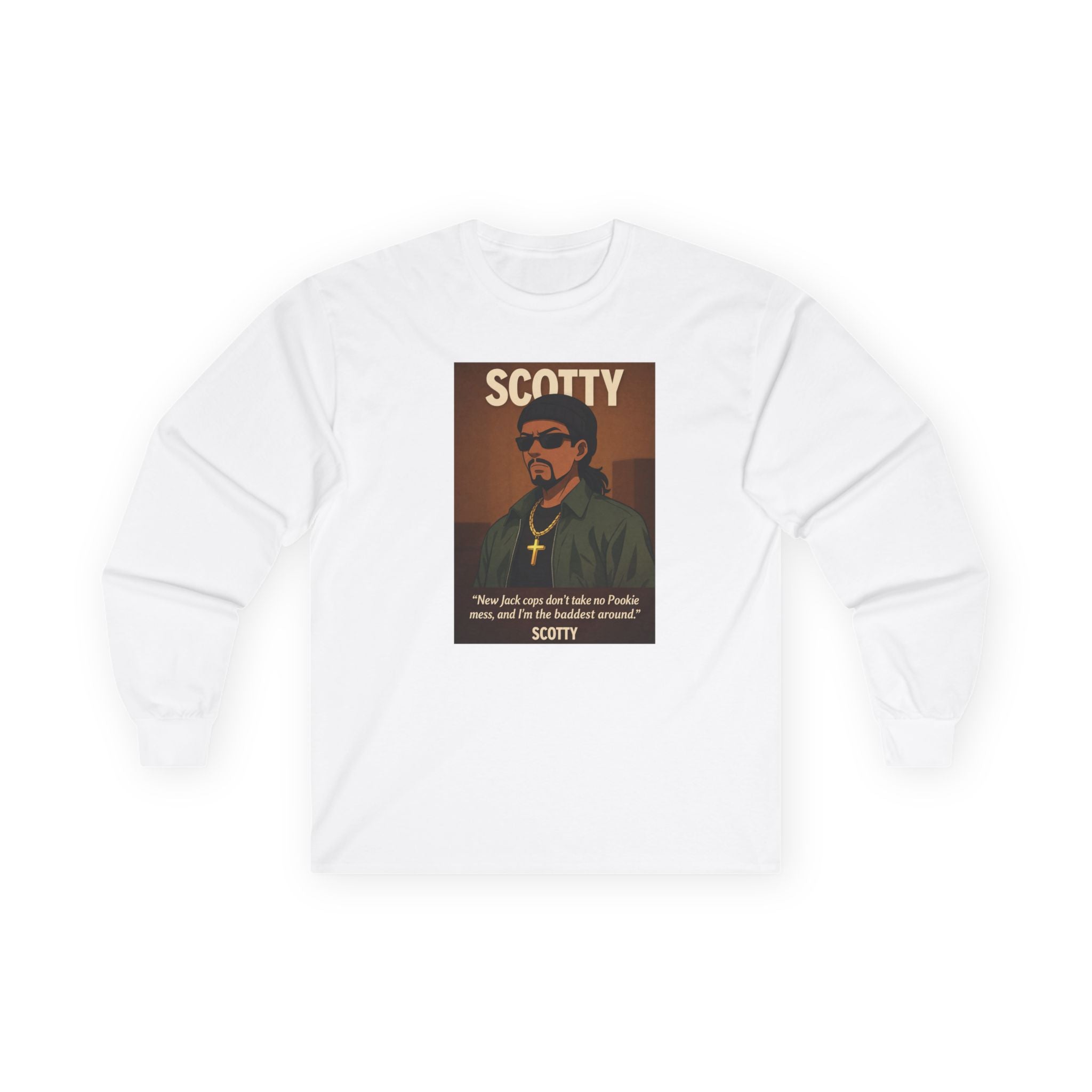 I'm Old School New Jack - Scotty Long Sleeve