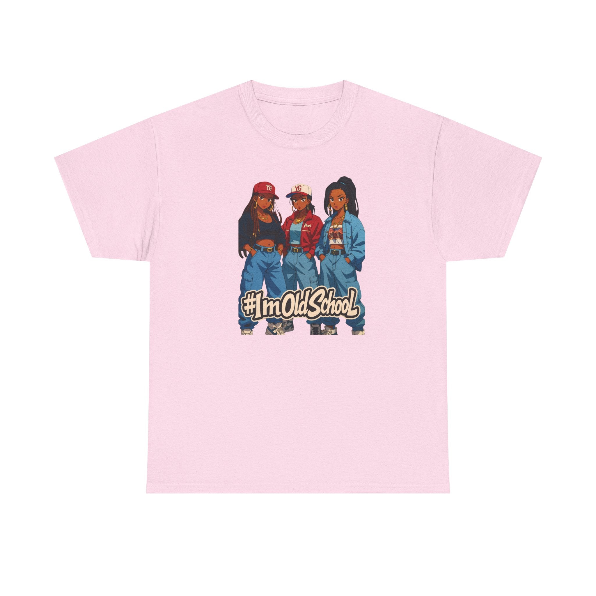 I'm Old School 90s Nostalgia Hip Hop Women T-Shirt — Retro 3 Fly Ladies Throwback Tee