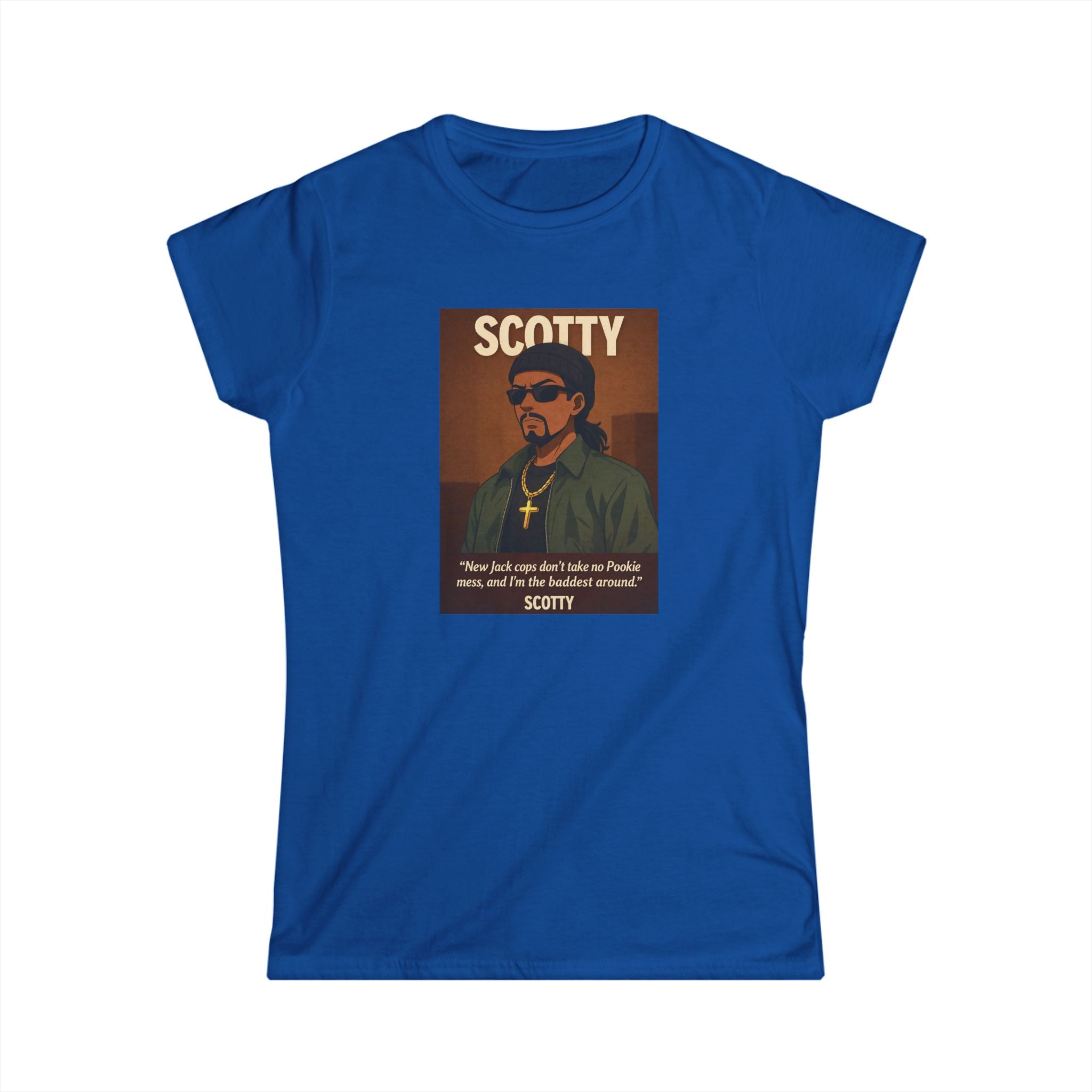 I'm Old School New Jack - Scotty Ladies T-Shirt