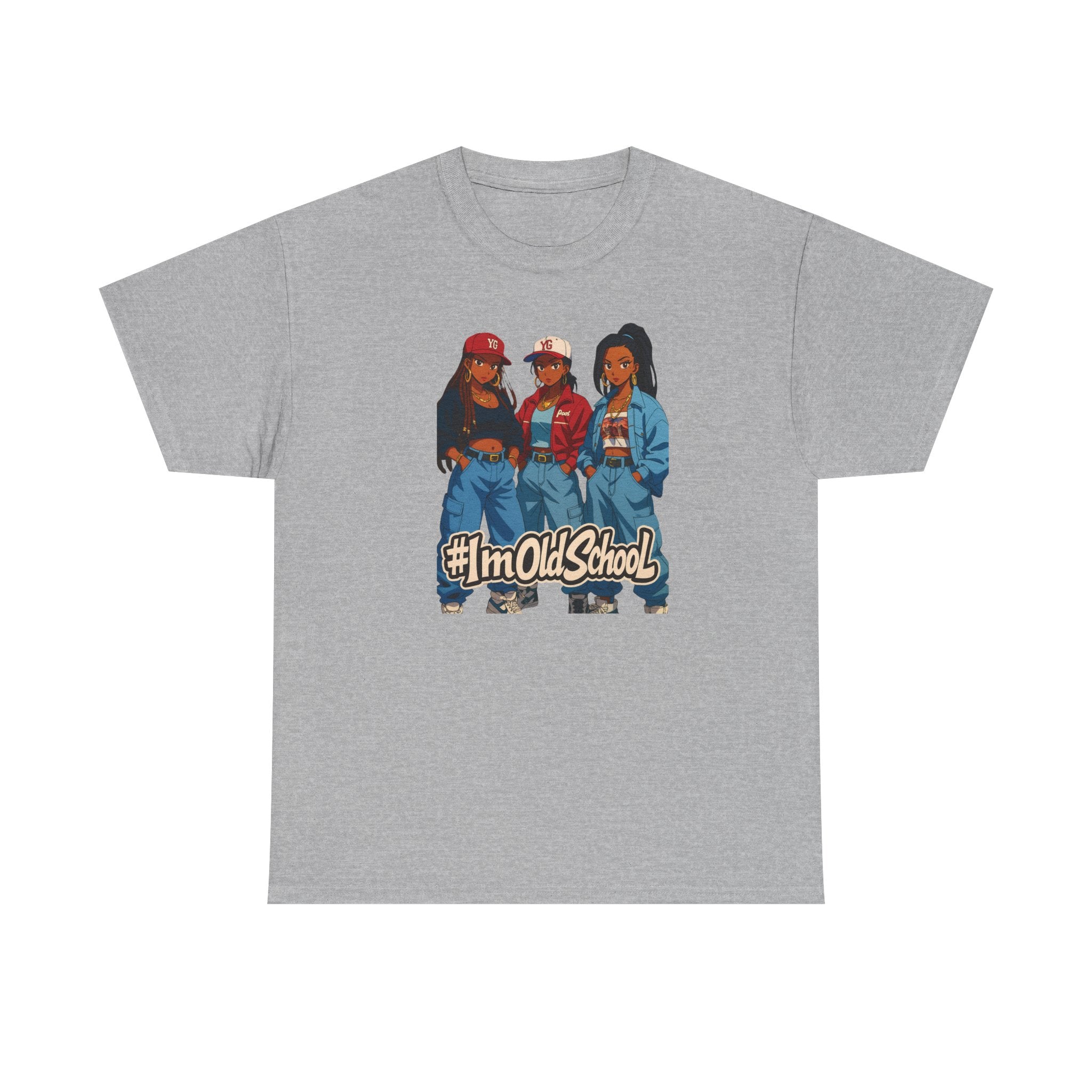 I'm Old School 90s Nostalgia Hip Hop Women T-Shirt — Retro 3 Fly Ladies Throwback Tee