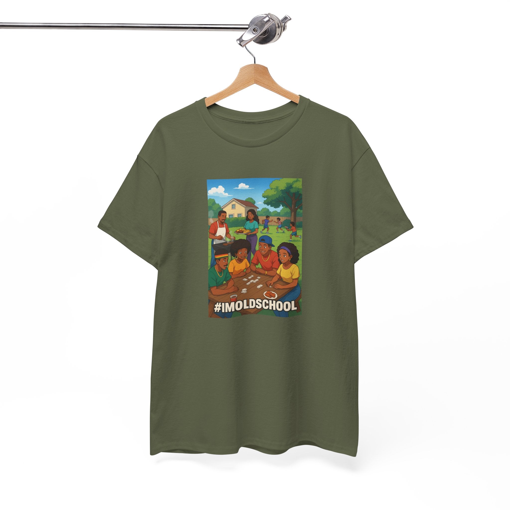 I'm Old School - Backyard Cookout : amily Celebration, Multigenerational Community, Classic Games and Outdoor Dining