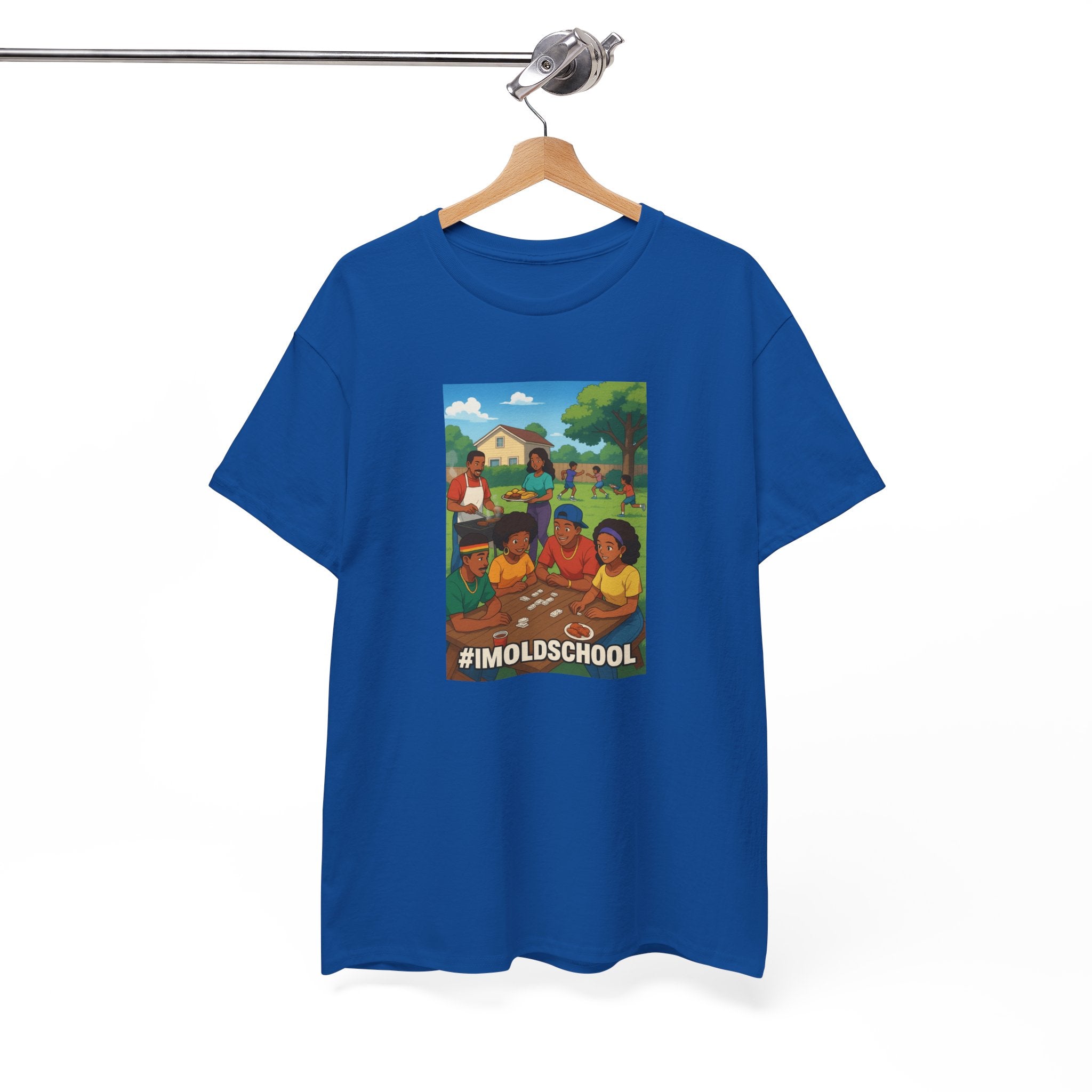 I'm Old School - Backyard Cookout : amily Celebration, Multigenerational Community, Classic Games and Outdoor Dining