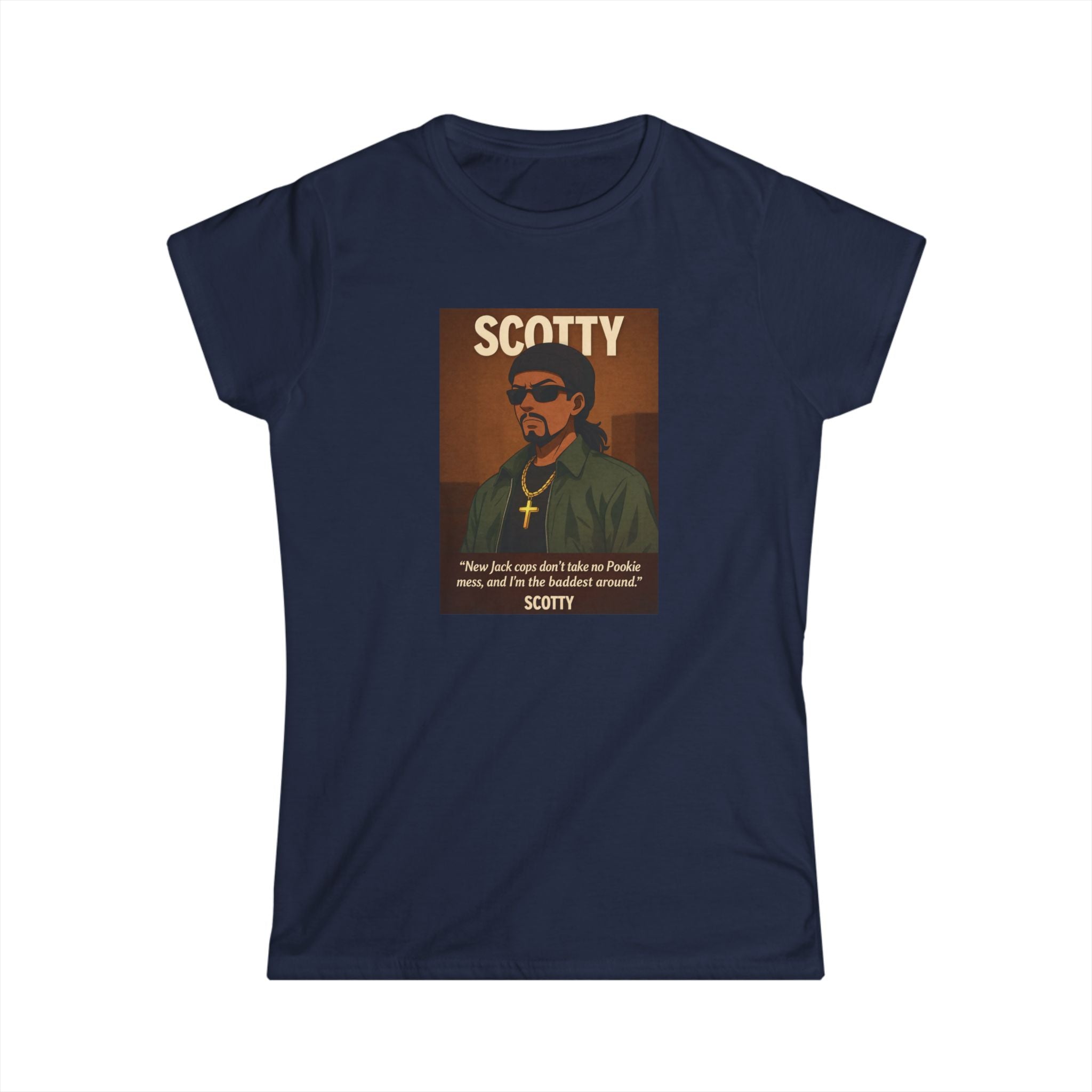 I'm Old School New Jack - Scotty Ladies T-Shirt
