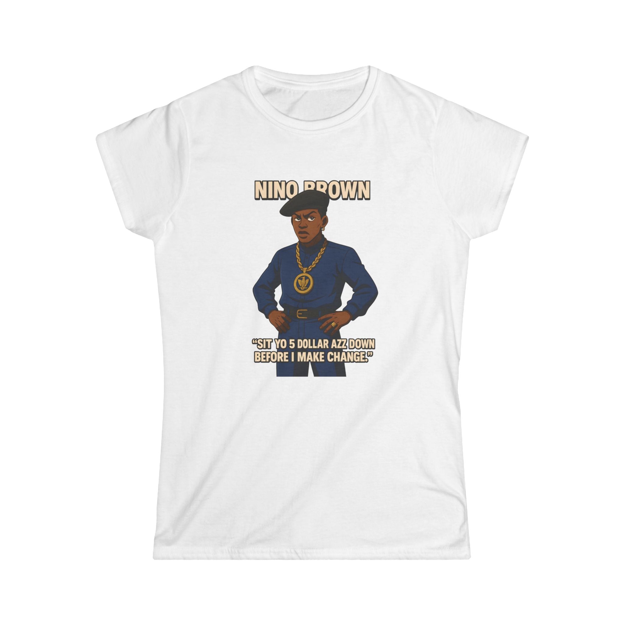 I'm Old School New Jack - Sit Yo $5... Ladies T-Shirt