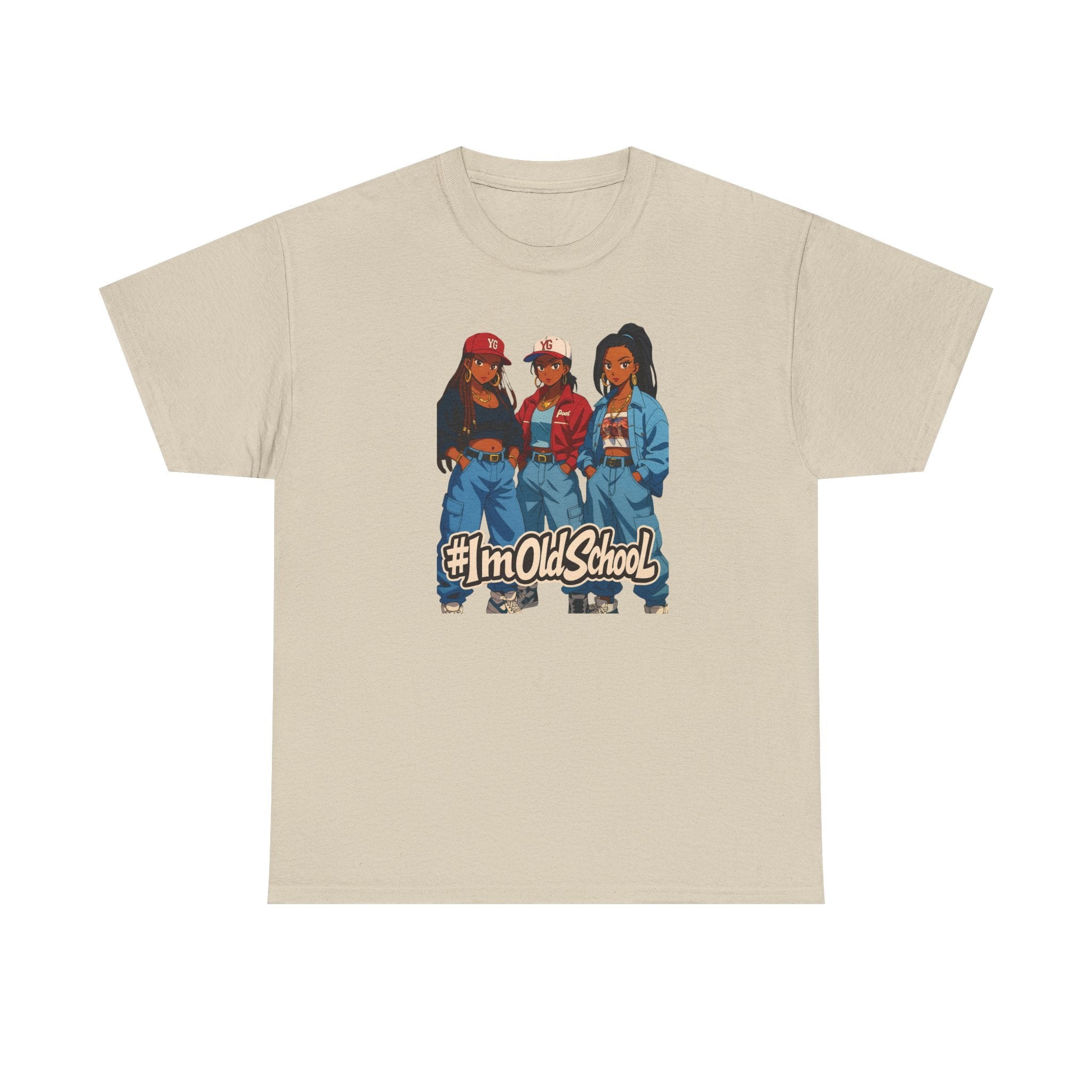 I'm Old School 90s Nostalgia Hip Hop Women T-Shirt — Retro 3 Fly Ladies Throwback Tee