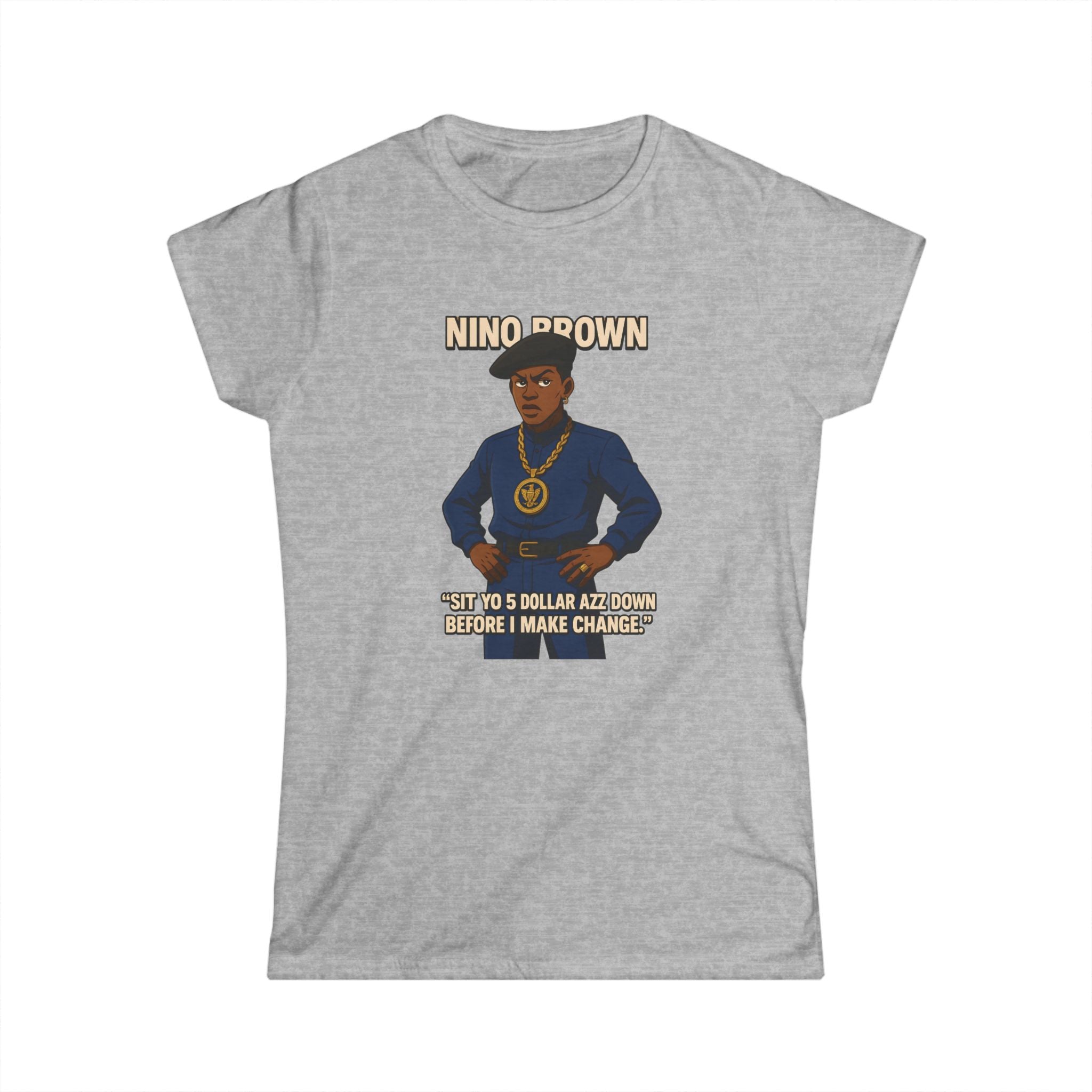 I'm Old School New Jack - Sit Yo $5... Ladies T-Shirt