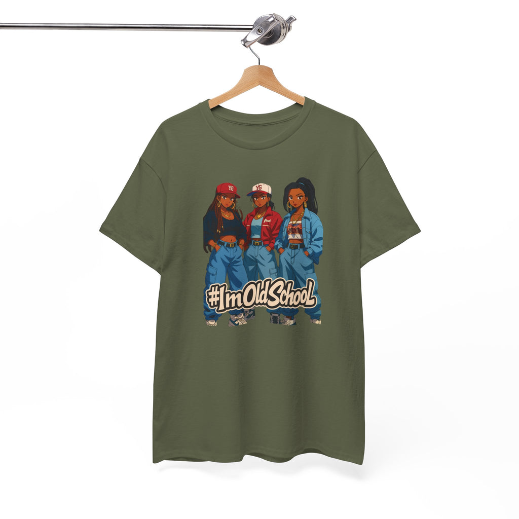 I'm Old School 90s Nostalgia Hip Hop Women T-Shirt — Retro 3 Fly Ladies Throwback Tee
