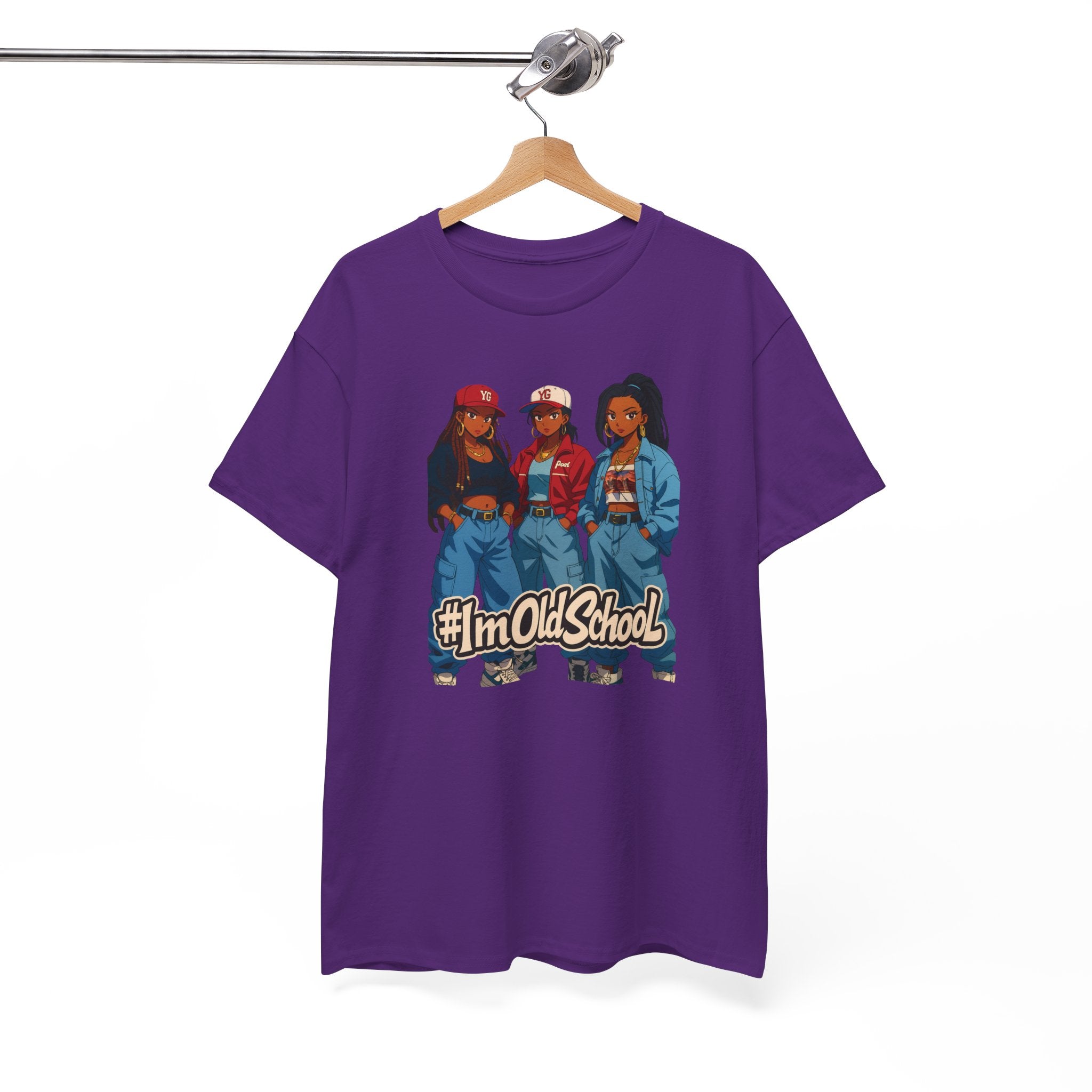 I'm Old School 90s Nostalgia Hip Hop Women T-Shirt — Retro 3 Fly Ladies Throwback Tee