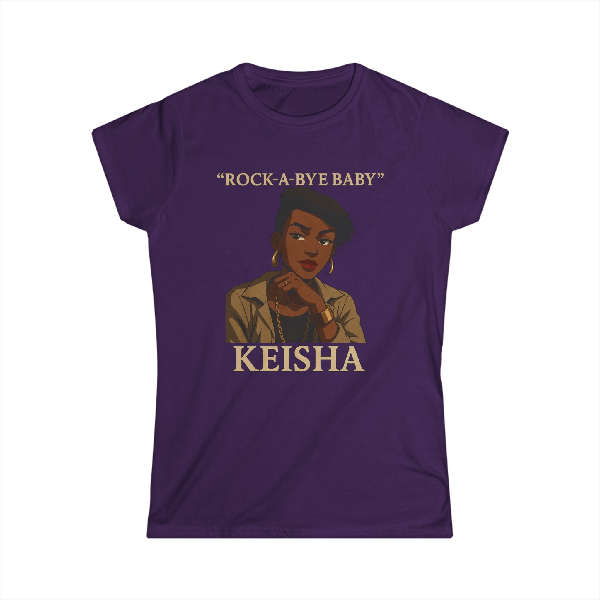 I'm Old School New Jack - Rock-A-Bye Baby Ladies T-Shirt