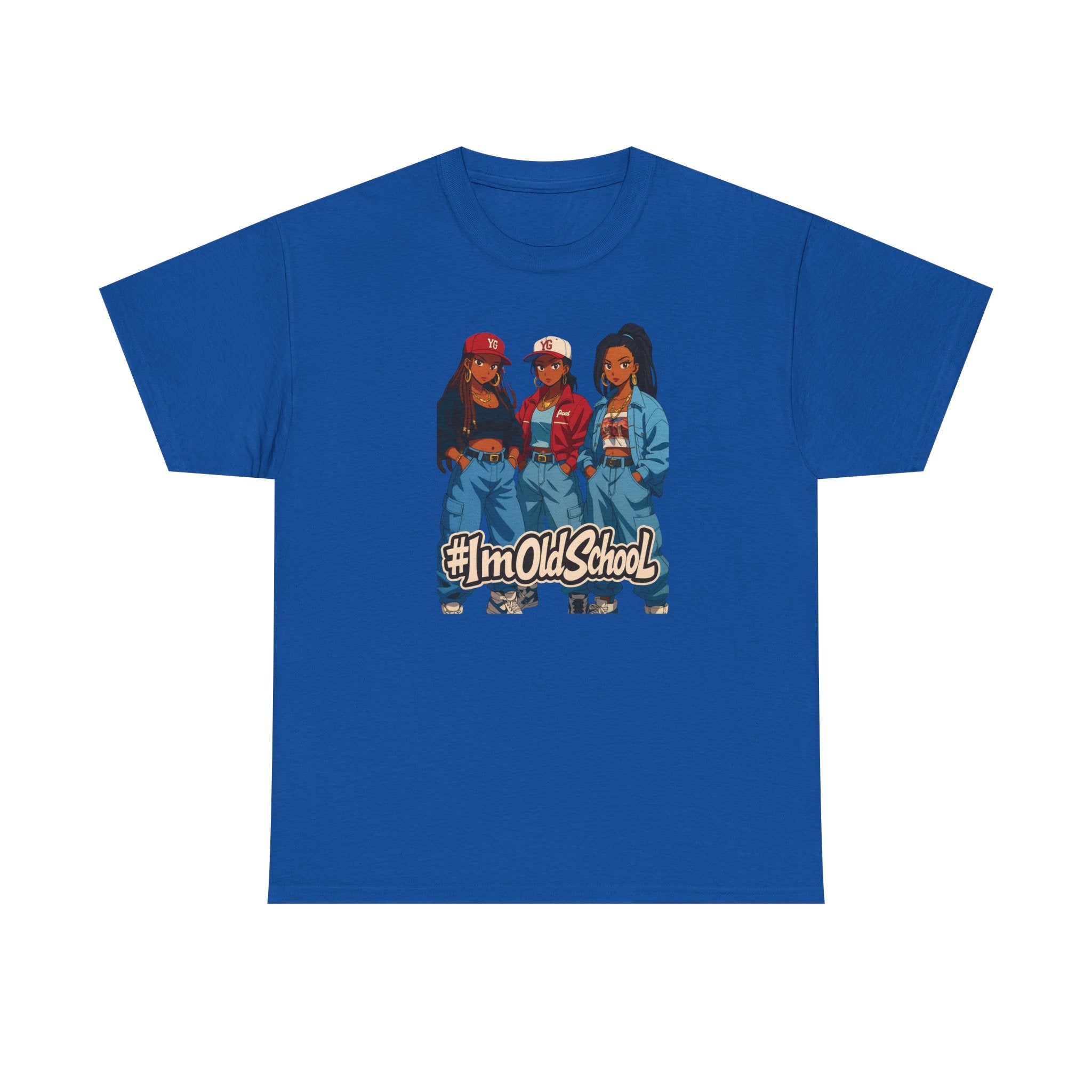 I'm Old School 90s Nostalgia Hip Hop Women T-Shirt — Retro 3 Fly Ladies Throwback Tee