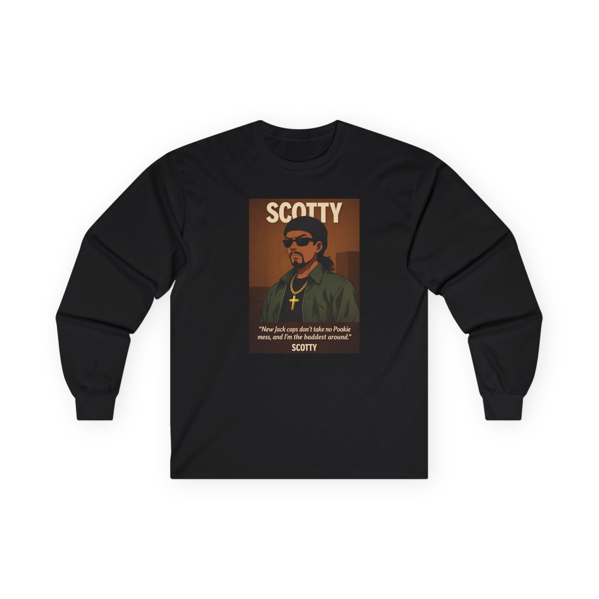 I'm Old School New Jack - Scotty Long Sleeve