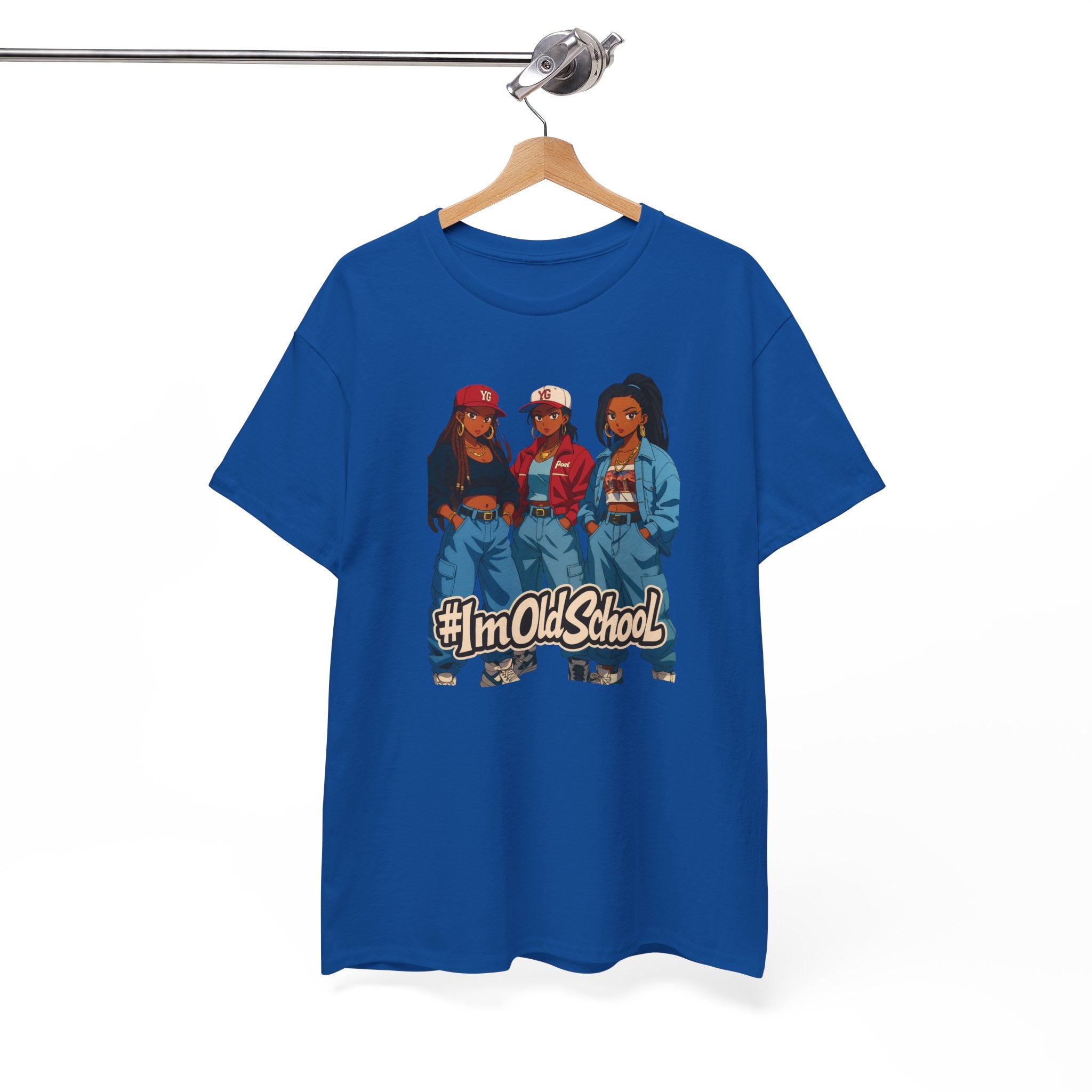 I'm Old School 90s Nostalgia Hip Hop Women T-Shirt — Retro 3 Fly Ladies Throwback Tee