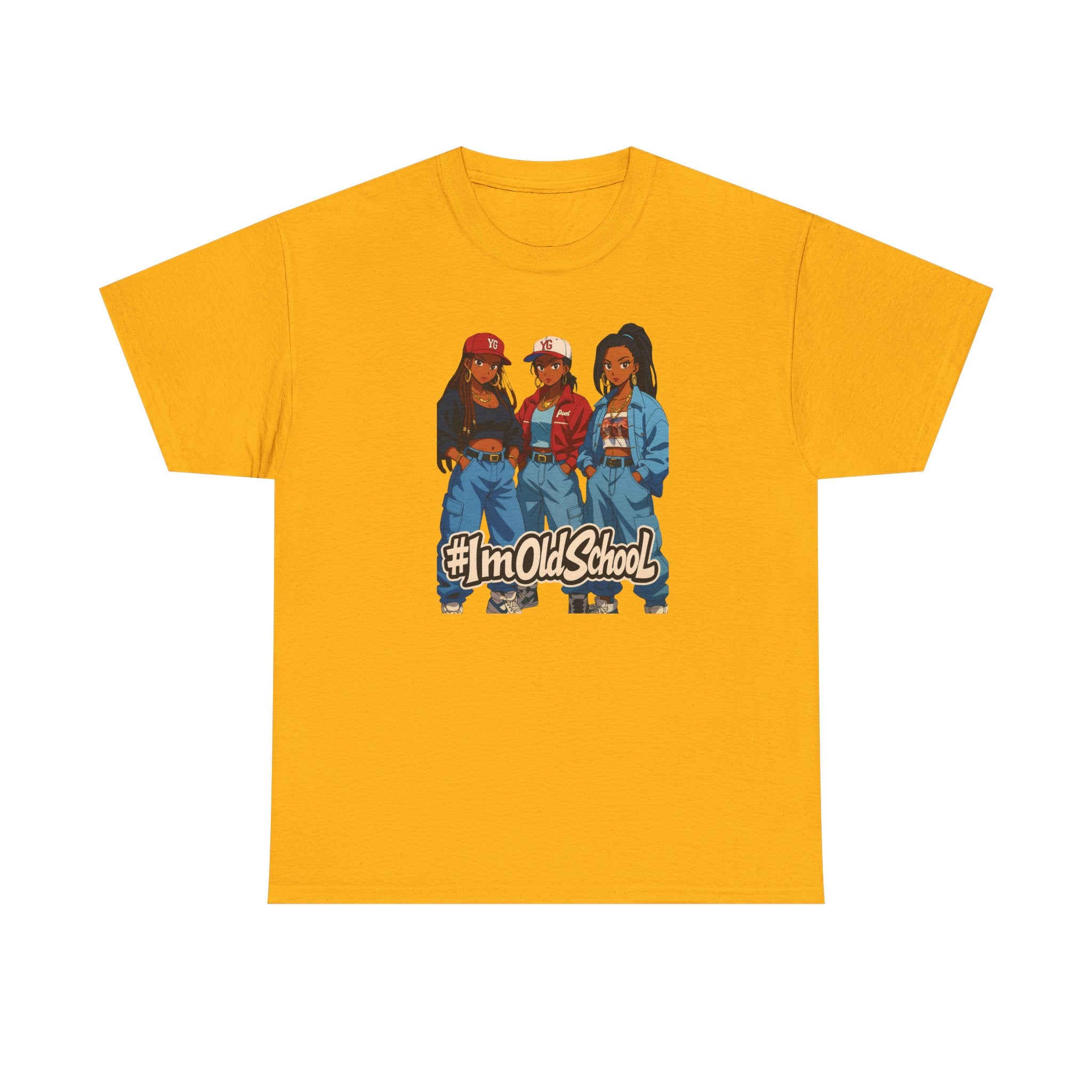 I'm Old School 90s Nostalgia Hip Hop Women T-Shirt — Retro 3 Fly Ladies Throwback Tee