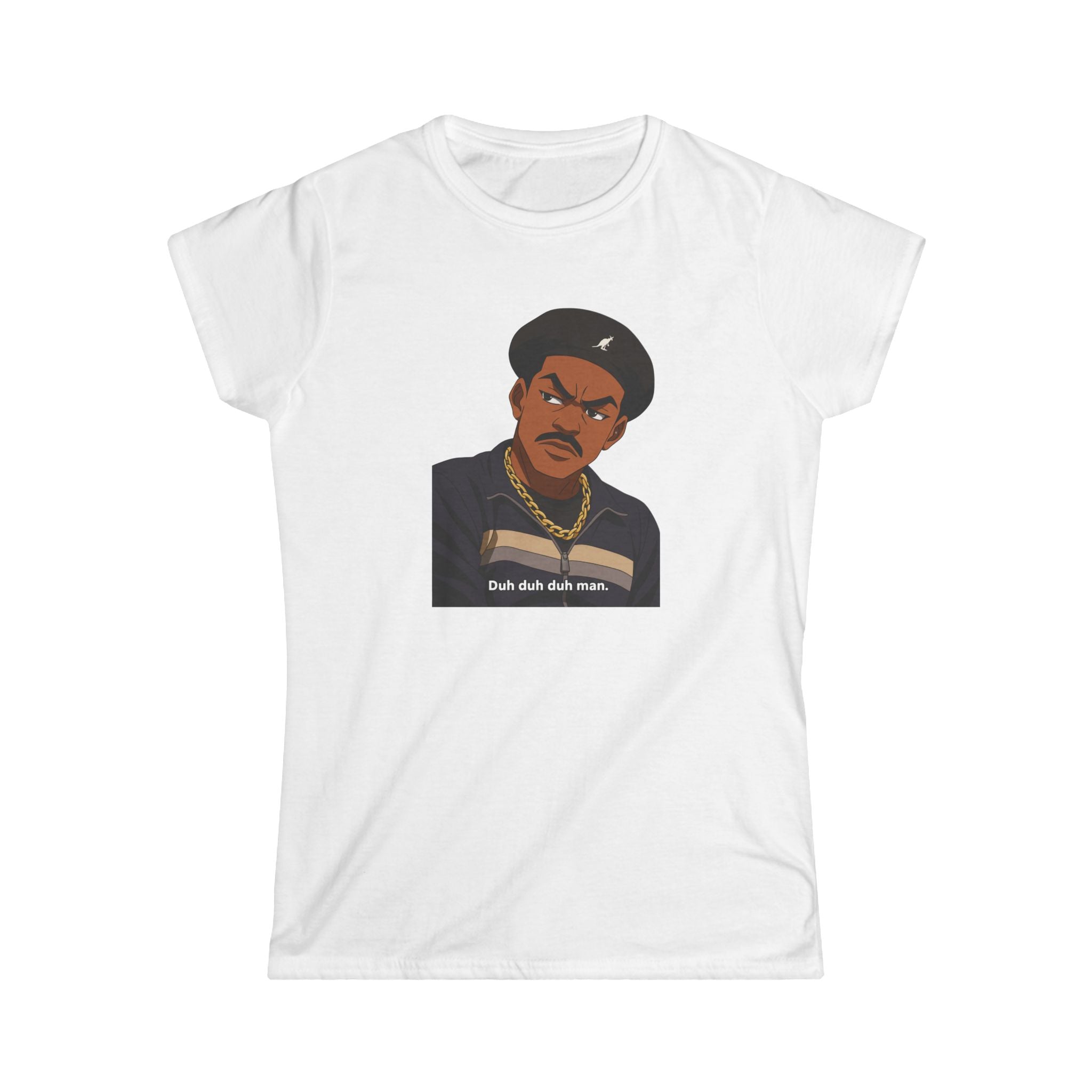 I'm Old School New Jack - Duh Duh Duh Man Ladies T-Shirt