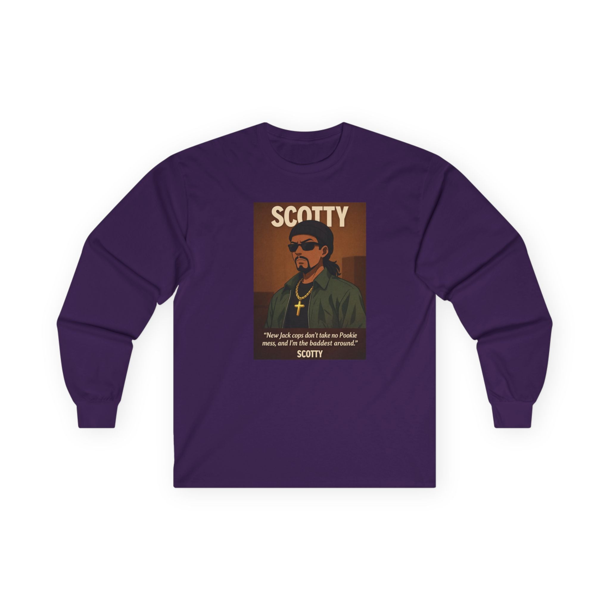 I'm Old School New Jack - Scotty Long Sleeve