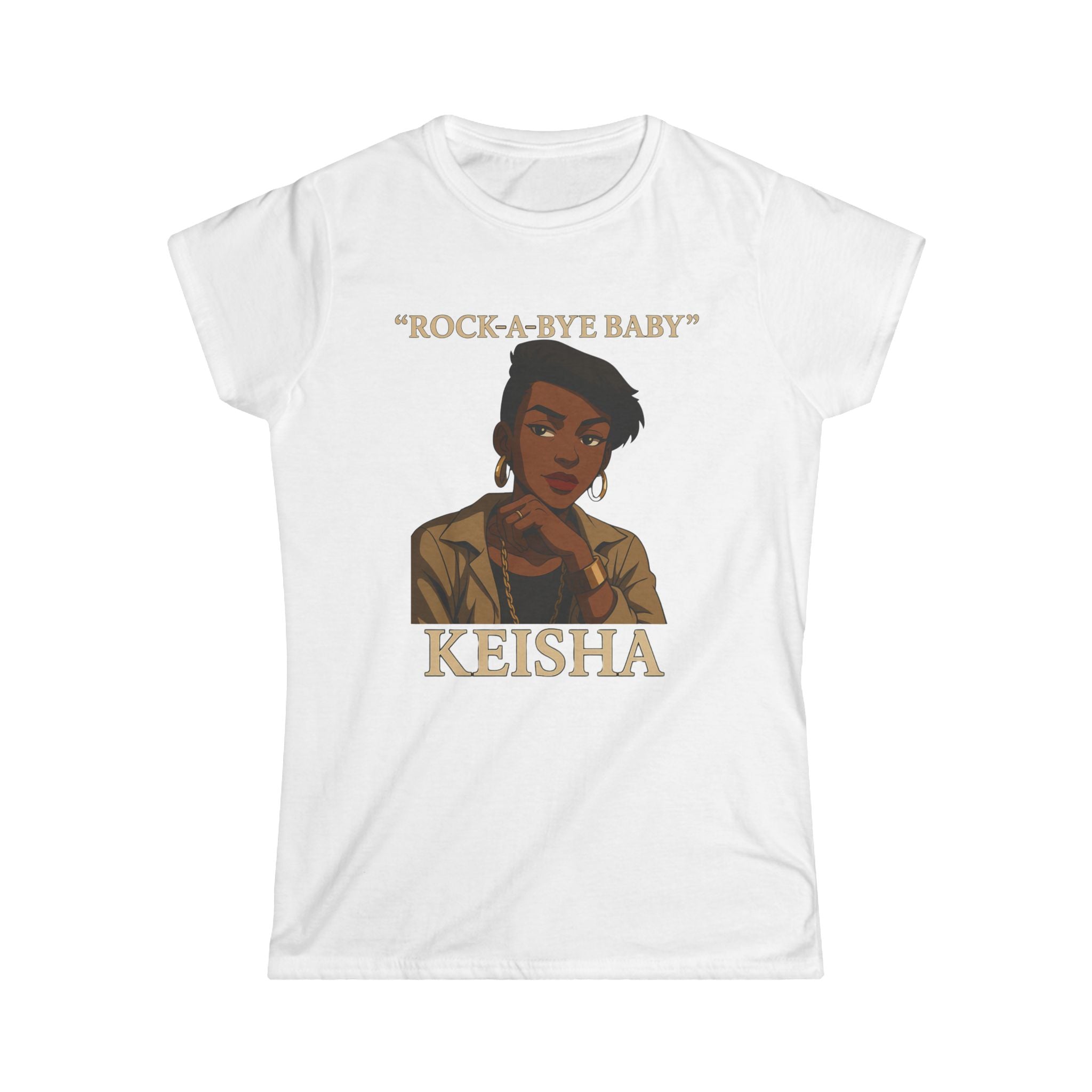 I'm Old School New Jack - Rock-A-Bye Baby Ladies T-Shirt