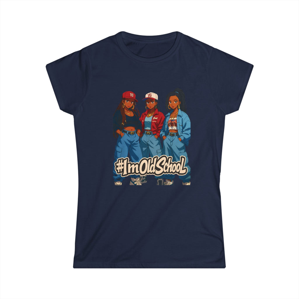 90s Nostalgia Hip Hop Women Tee — Retro '3 Fly' Throwback Ladies T-Shirt