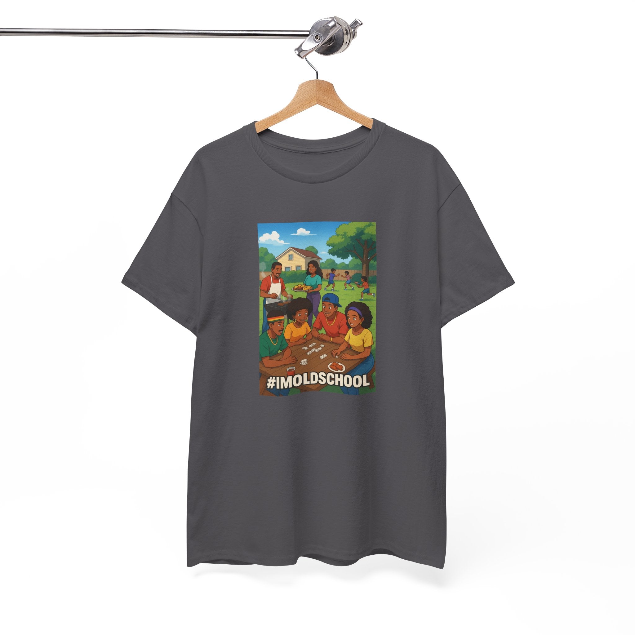 I'm Old School - Backyard Cookout : amily Celebration, Multigenerational Community, Classic Games and Outdoor Dining