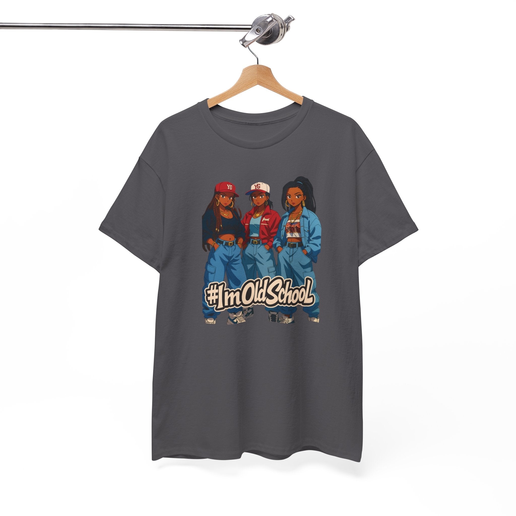 I'm Old School 90s Nostalgia Hip Hop Women T-Shirt — Retro 3 Fly Ladies Throwback Tee