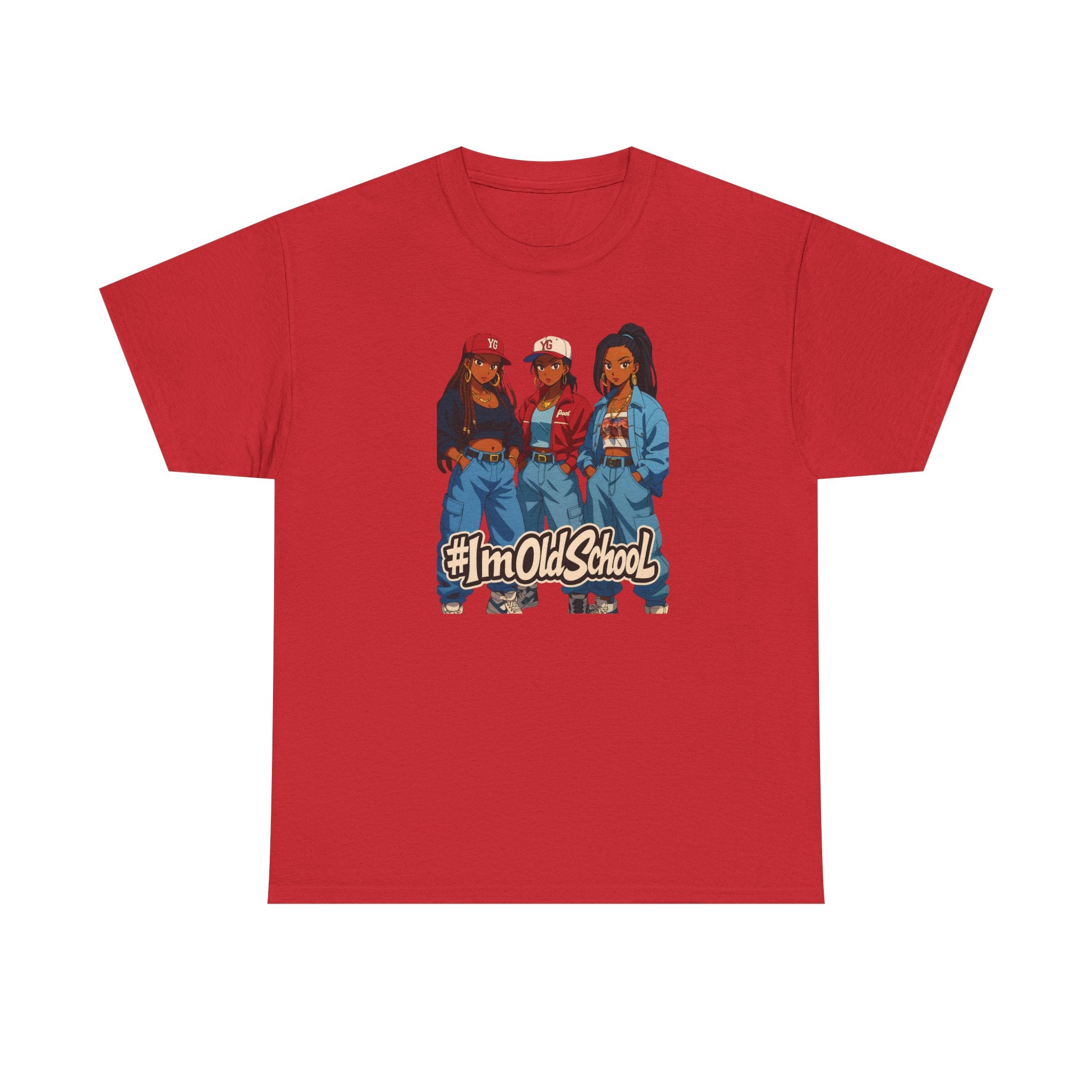 I'm Old School 90s Nostalgia Hip Hop Women T-Shirt — Retro 3 Fly Ladies Throwback Tee