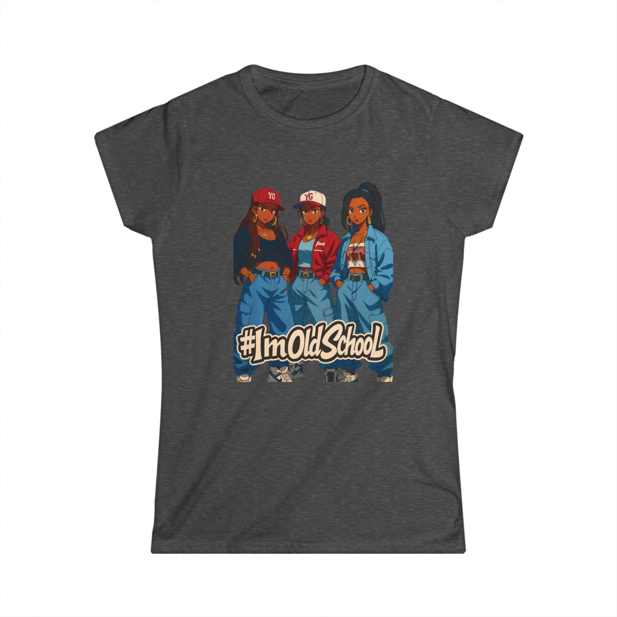 90s Nostalgia Hip Hop Women Tee — Retro '3 Fly' Throwback Ladies T-Shirt