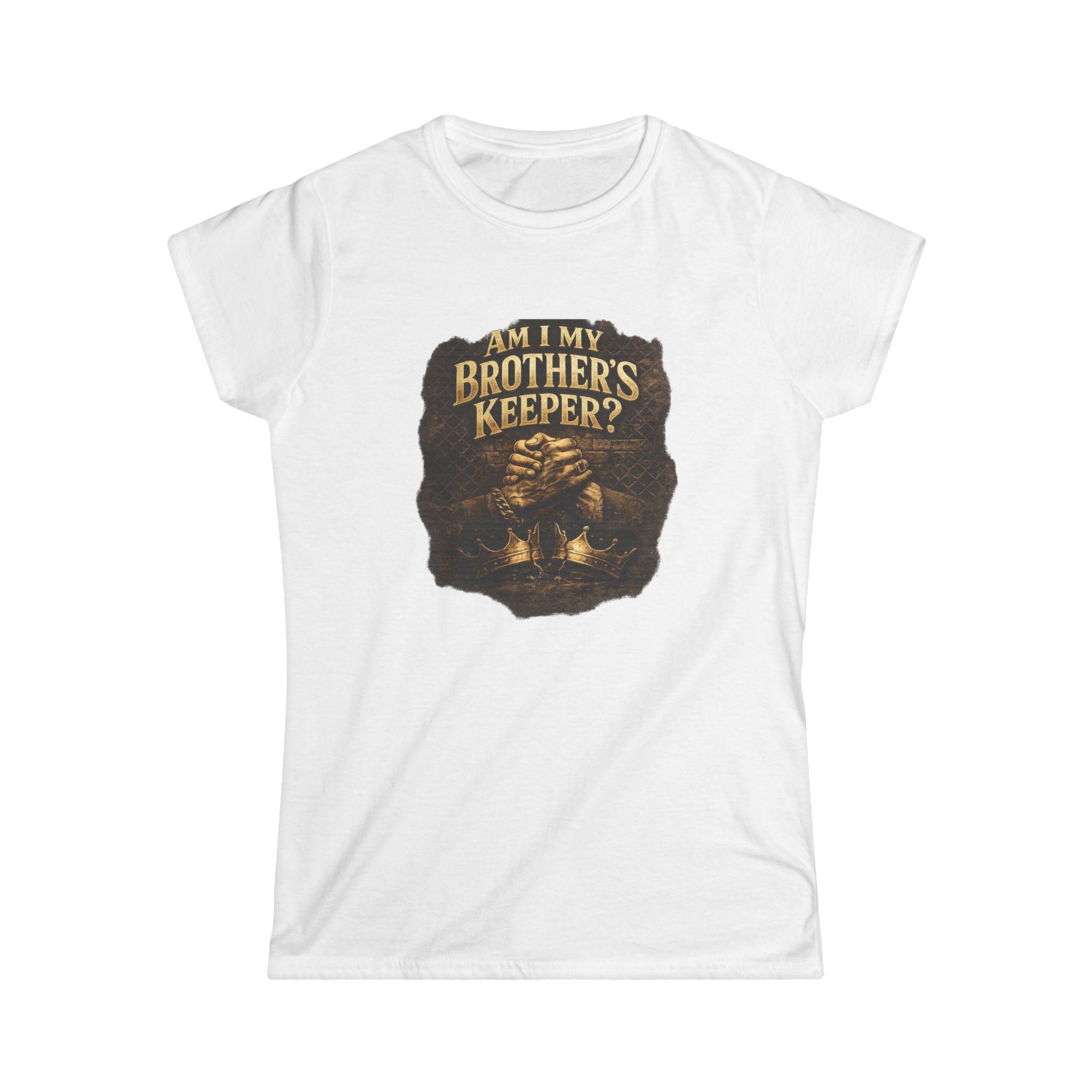 I'm Old School New Jack - Am I My Brother's Keeper Ladies T-Shirt