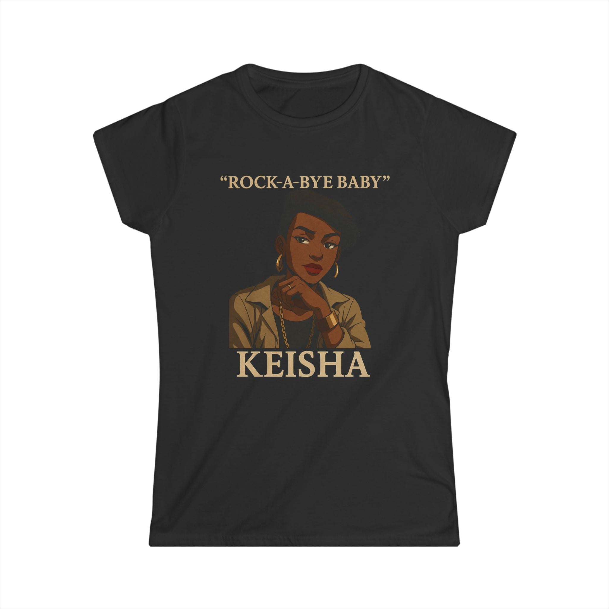 I'm Old School New Jack - Rock-A-Bye Baby Ladies T-Shirt