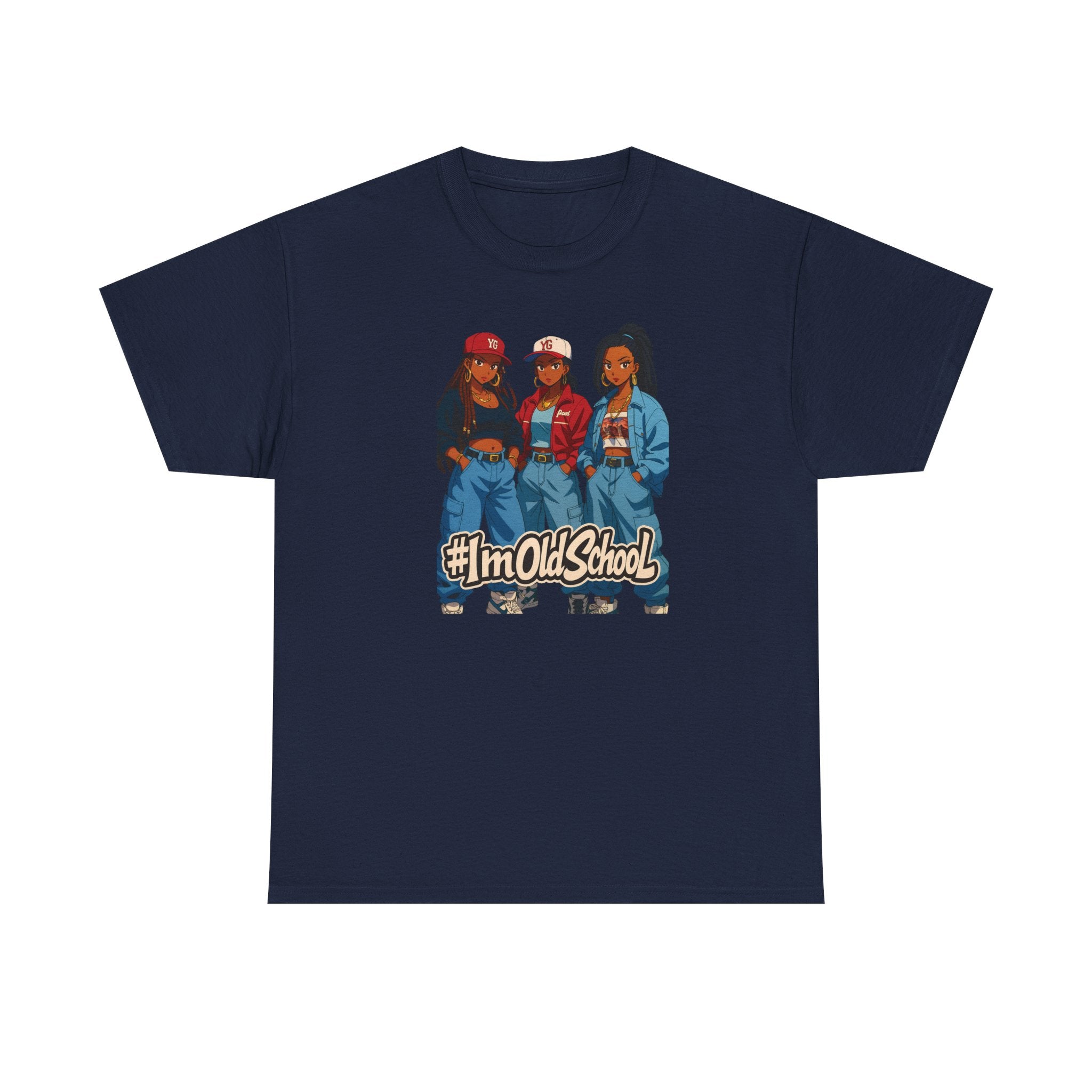 I'm Old School 90s Nostalgia Hip Hop Women T-Shirt — Retro 3 Fly Ladies Throwback Tee
