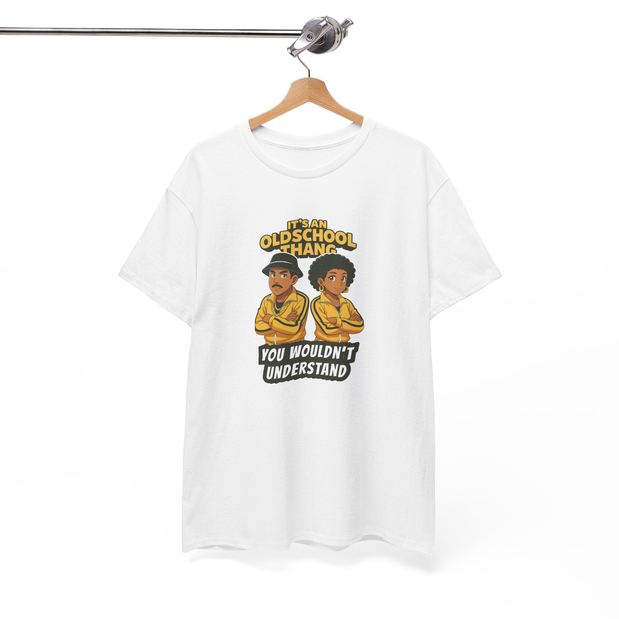 I'm Old School - It's an Oldschool Thang: Retro 90s Hip-Hop Illustration, Vintage Tracksuits and Street Culture Aesthetic