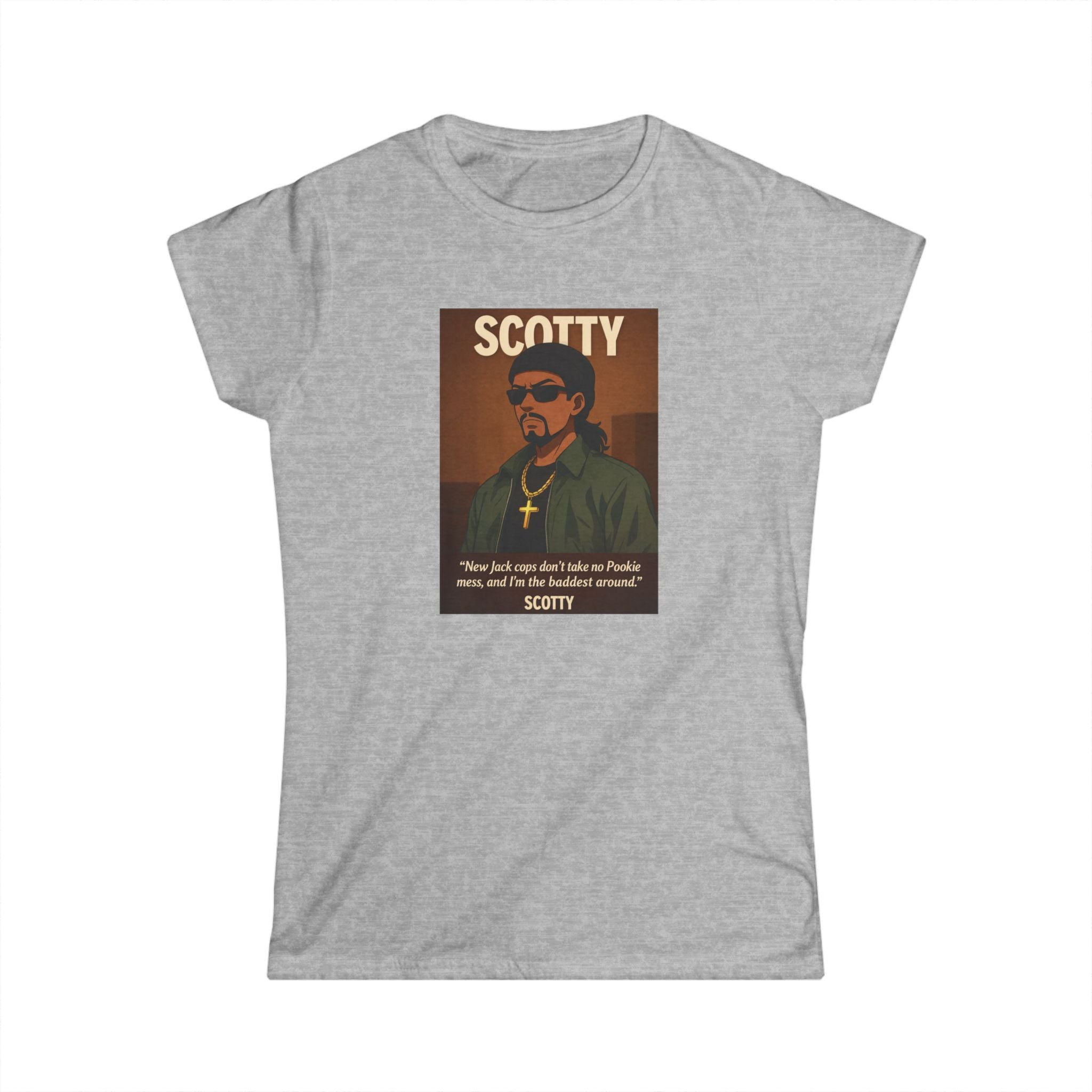 I'm Old School New Jack - Scotty Ladies T-Shirt
