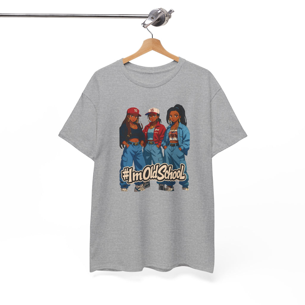 I'm Old School 90s Nostalgia Hip Hop Women T-Shirt — Retro 3 Fly Ladies Throwback Tee