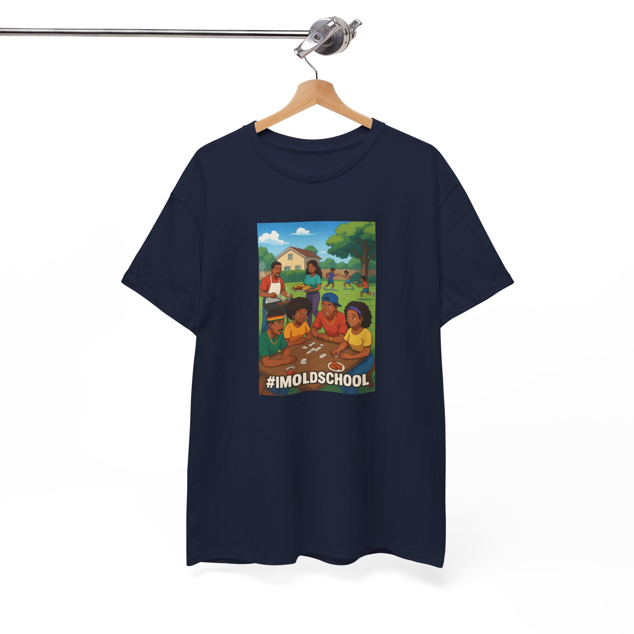 I'm Old School - Backyard Cookout : amily Celebration, Multigenerational Community, Classic Games and Outdoor Dining