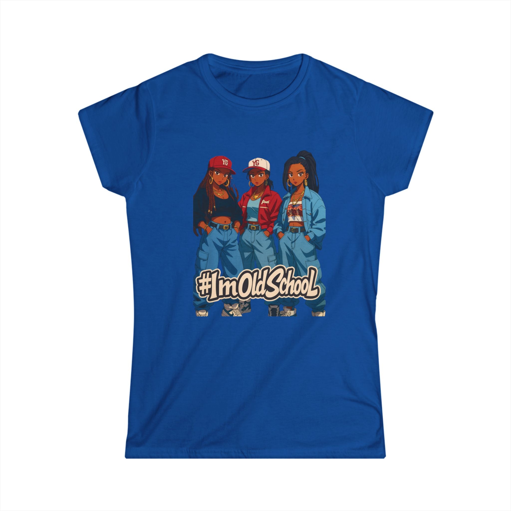 90s Nostalgia Hip Hop Women Tee — Retro '3 Fly' Throwback Ladies T-Shirt
