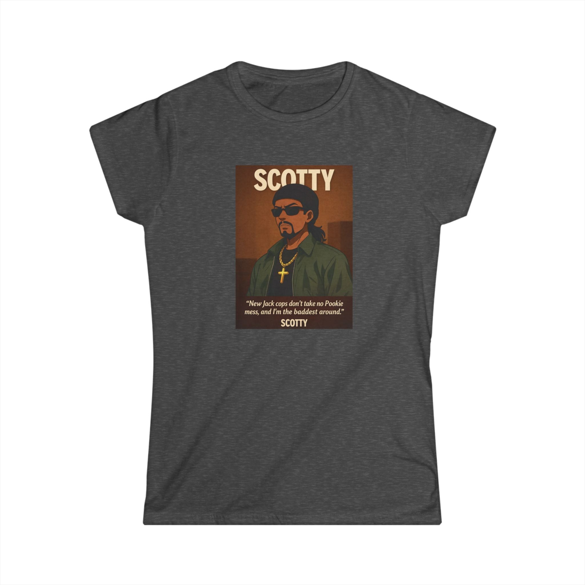 I'm Old School New Jack - Scotty Ladies T-Shirt