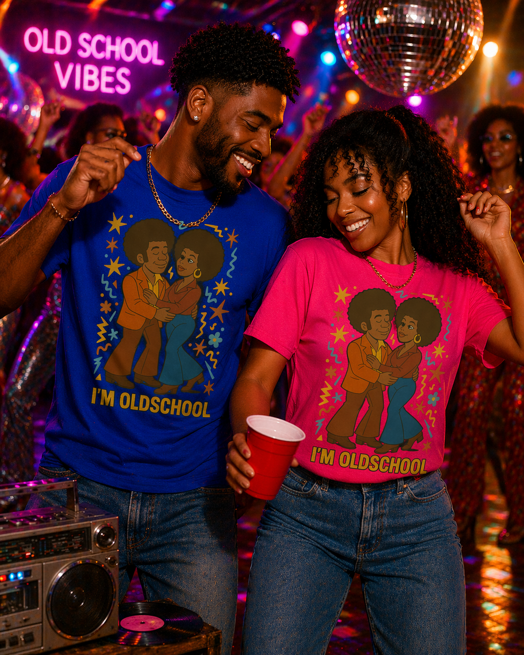Afros and Bell Bottoms Love  - Old School Love