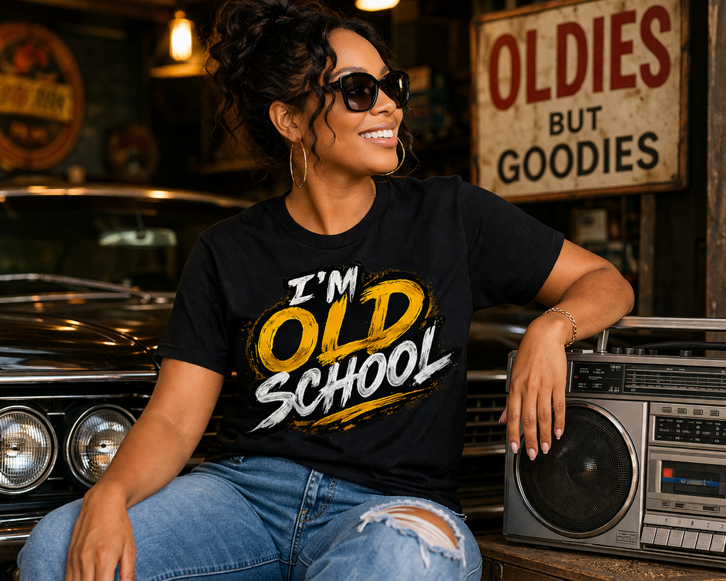 I'm Old School Bold