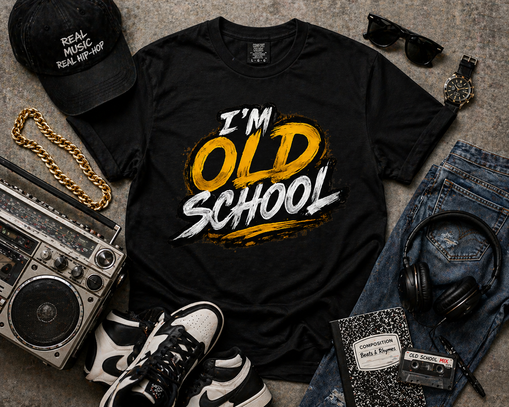 I'm Old School Bold