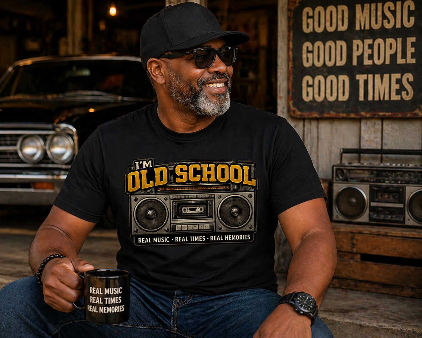 I'm Old School Boombox